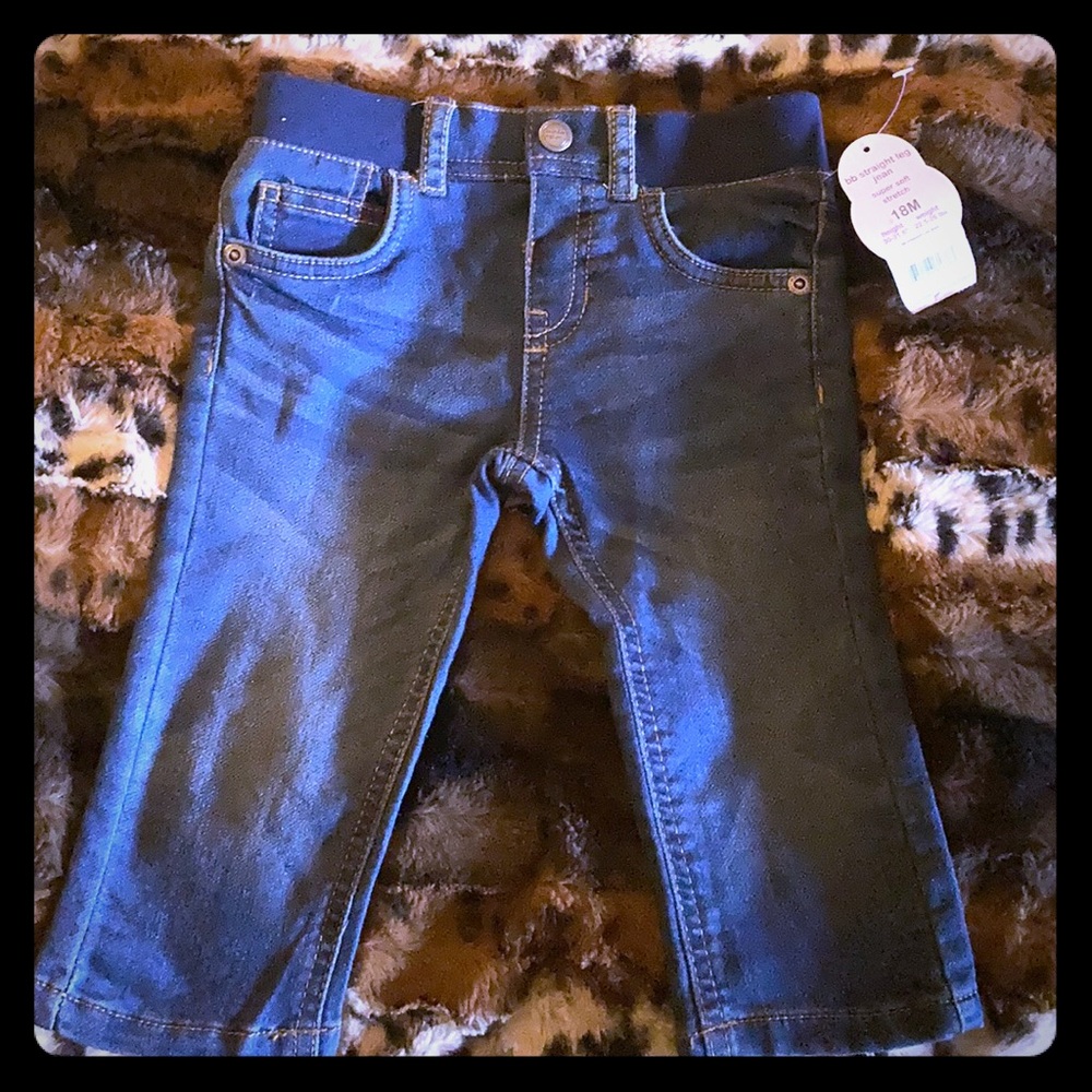 18 mo. (30-31.5”) bb straight leg stretchypants